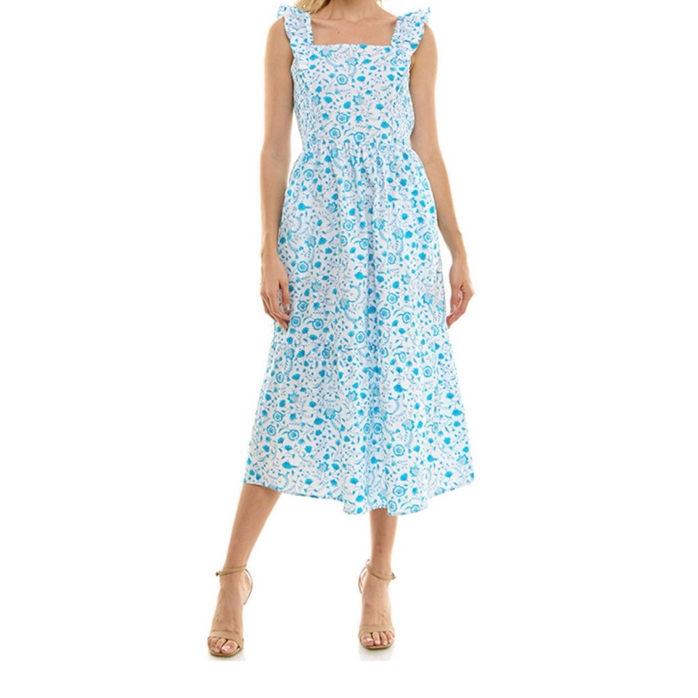 Draper James Ladies Ruffle Sleeve Dress